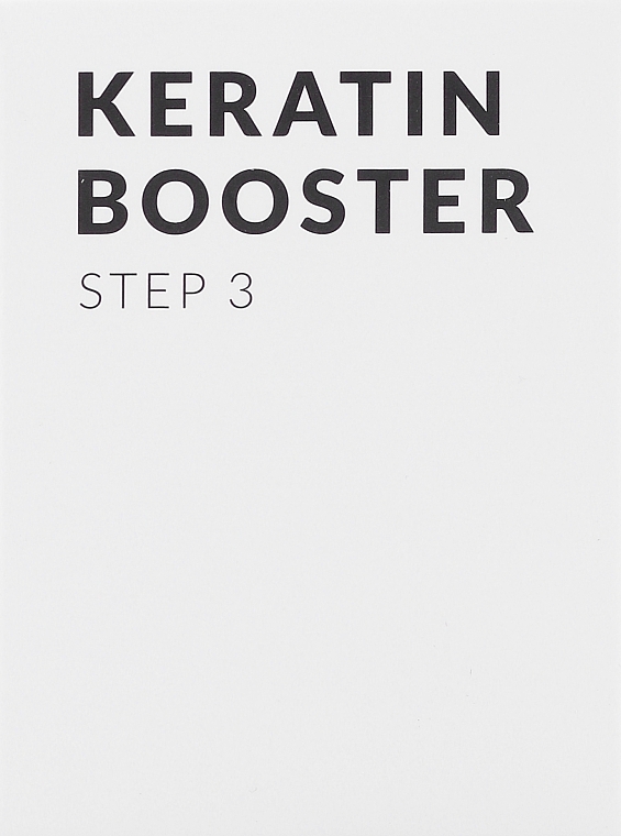 Odżywka keratynowa - Nanolash Keratin Booster Step 3 — Zdjęcie N1