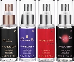 Mauboussin Mauboussin Collection Set - Zestaw (b/spray 4 x 50 ml) — Zdjęcie N1