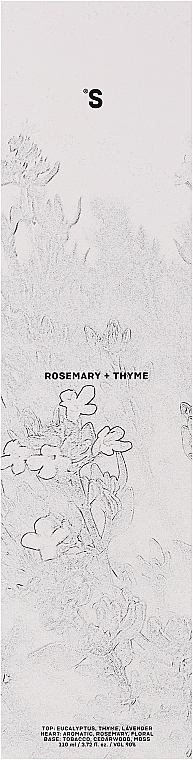 Dyfuzor zapachowy Rozmaryn + Tymianek - Sister's Aroma Rosemary + Thyme — Zdjęcie N4