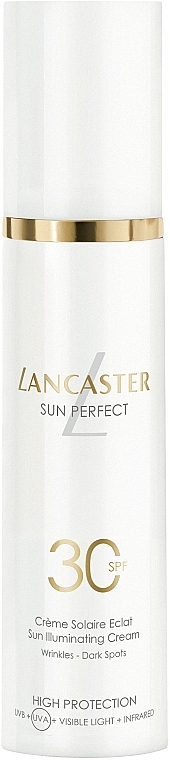 Filtr przeciwsłoneczny do twarzy - Lancaster Sun Perfect Sun Illuminating Cream SPF 30 — Zdjęcie N1