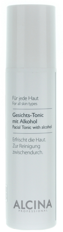 Tonik do twarzy z alkoholem - Alcina Professional Facial Tonic With Alcohol — Zdjęcie N1
