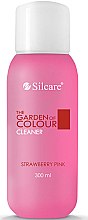 Odtłuszczacz do paznokci Truskawka - Silcare Cleaner The Garden Of Colour Strawberry Pink — Zdjęcie N3