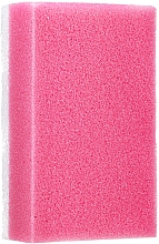 Gąbka kąpielowa, prostokątna, różowa - Ewimark — Zdjęcie N1