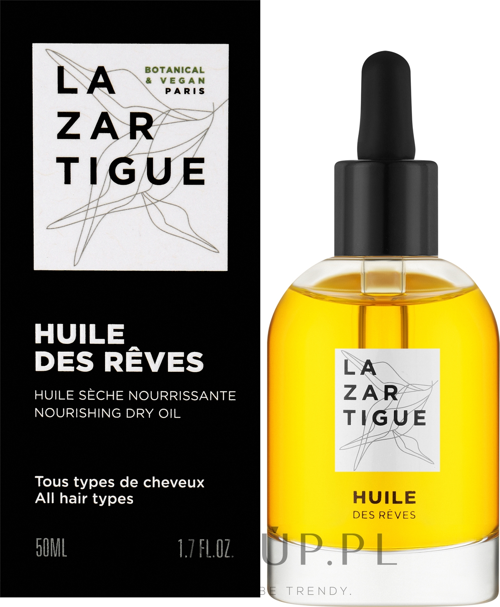 Odżywczy olejek do włosów suchych - Lazartigue Huile des Reves Nourishing Dry Oil — Zdjęcie 50 ml