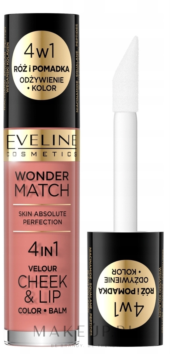 Tint do ust i policzków - Eveline Cosmetics Wonder Match  — Zdjęcie 01