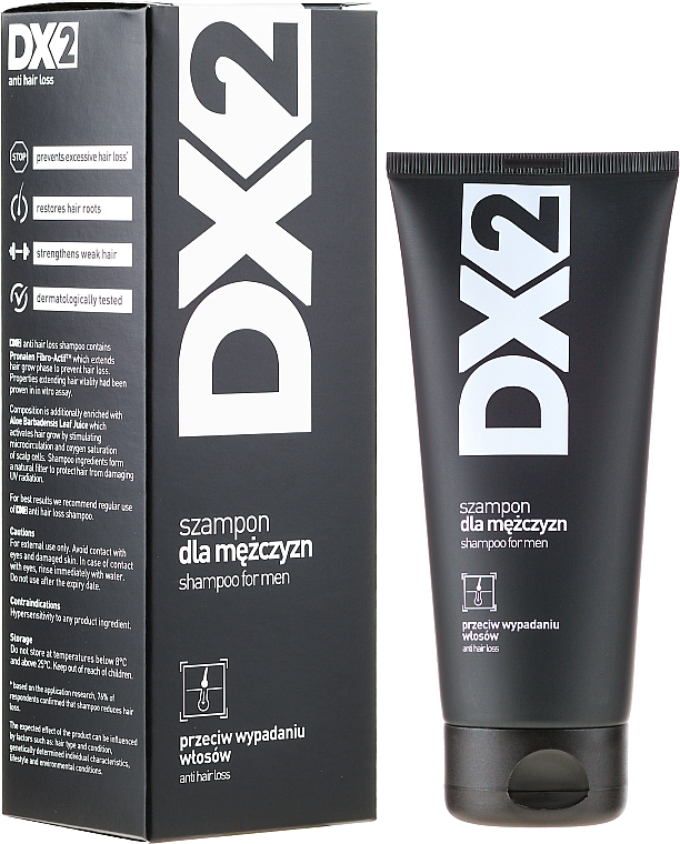PRZECENA! Szampon dla mężczyzn przeciw wypadaniu włosów - DX2 Shampoo * — Zdjęcie N1