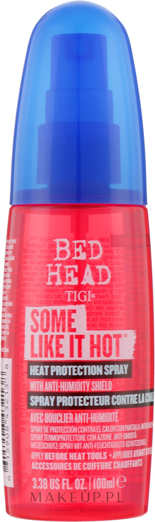 Termoochronny spray do włosów - Tigi Bed Head Some Like It Hot Heat Protection Spray — Zdjęcie 100 ml