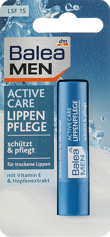 Balsam do ust dla mężczyzn Aktywna pielęgnacja - Balea Men — Zdjęcie N1