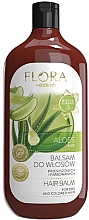 Kup Balsam do włosów suchych i farbowanych z aloesem - Vis Plantis Flora Balm For Dry and Colored Hair