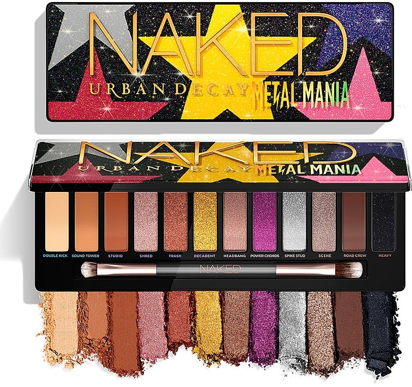 Paleta cieni do powiek - Urban Decay Naked Metal Mania Eyeshadow Palette — Zdjęcie N2