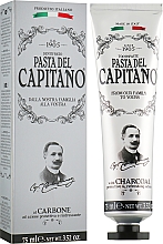 Kup Pasta do zębów z węglem drzewnym - Pasta Del Capitano Charcoal