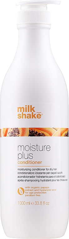 Nawilżająca odżywka do suchych włosów - Milk Shake Moisture Plus Hair Conditioner — Zdjęcie N3