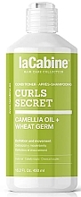 Odżywka do włosów kręconych z kamelią i kiełkami pszenicy - La Cabine Curl Secret Camellia Oil + Wheat Germ Conditioner — Zdjęcie N1