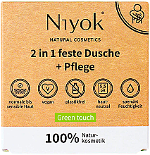 Kup Mydło do rąk i ciała Zielony dotyk - Niyok 2in1 