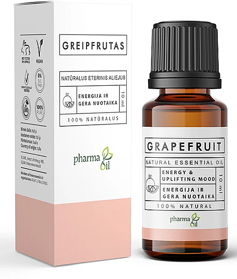 Olejek eteryczny Grejpfrut - Pharma Oil Grapefruit Essential Oil — Zdjęcie N1