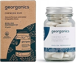 Guma do żucia Peppermint - Georganics Natural Chewing Gum English Peppermint — Zdjęcie N1