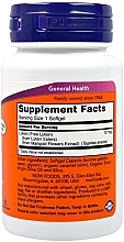 Suplement diety Luteina, 10 mg - Now Foods Lutein Softgels — Zdjęcie N3