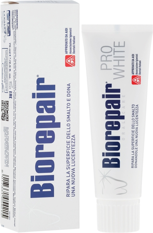 Profesjonalna pasta wybielająca do zębów - Biorepair PRO White — Zdjęcie N3