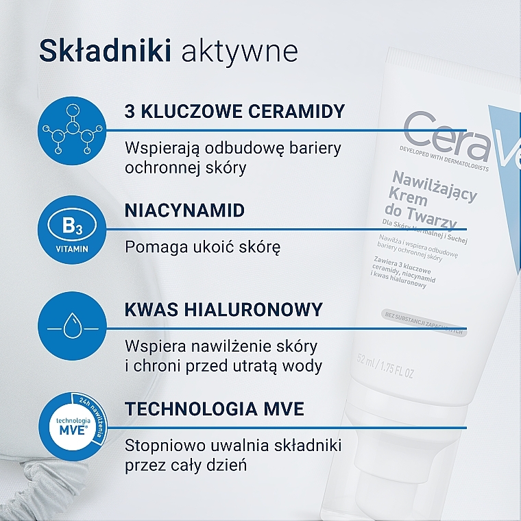 Nawilżający krem do twarzy - CeraVe Facial Moisturizing Lotion — Zdjęcie N6