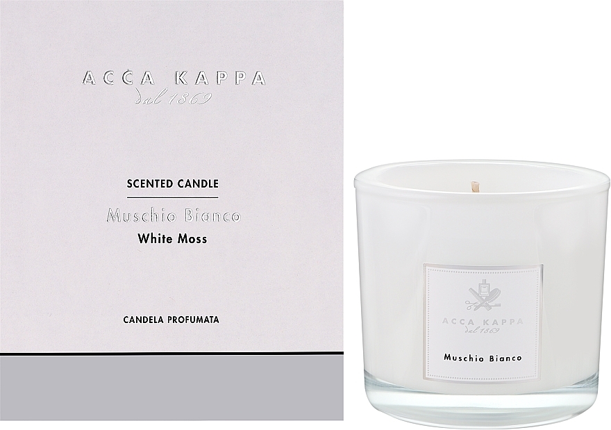 Świeca zapachowa - Acca Kappa White Moss Scented Candle — Zdjęcie N2