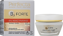 Krem przeciwzmarszczkowy na dzień i na noc 70+ - Perfecta B3 Forte Anti-Wrinkle Day And Night Cream 70+ — Zdjęcie N1