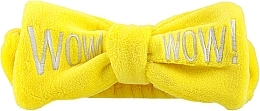 Opaska na głowę, żółta - WOW! Sunny Yellow — Zdjęcie N1