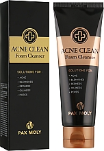 Kup Oczyszczająca pianka do twarzy przeciw zaskórnikom - Pax Moly Acne Clean Foam Cleanser