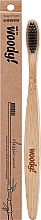 Bambusowa szczoteczka do zębów, miękkie czarne włosie - WoodyBamboo Bamboo Toothbrush — Zdjęcie N1