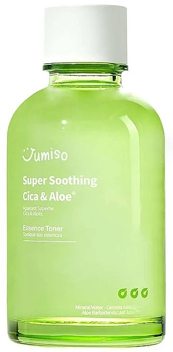 Tonik-esencja o działaniu łagodzącym - Jumiso Super Soothing Cica & Aloe Essence Toner — Zdjęcie N1