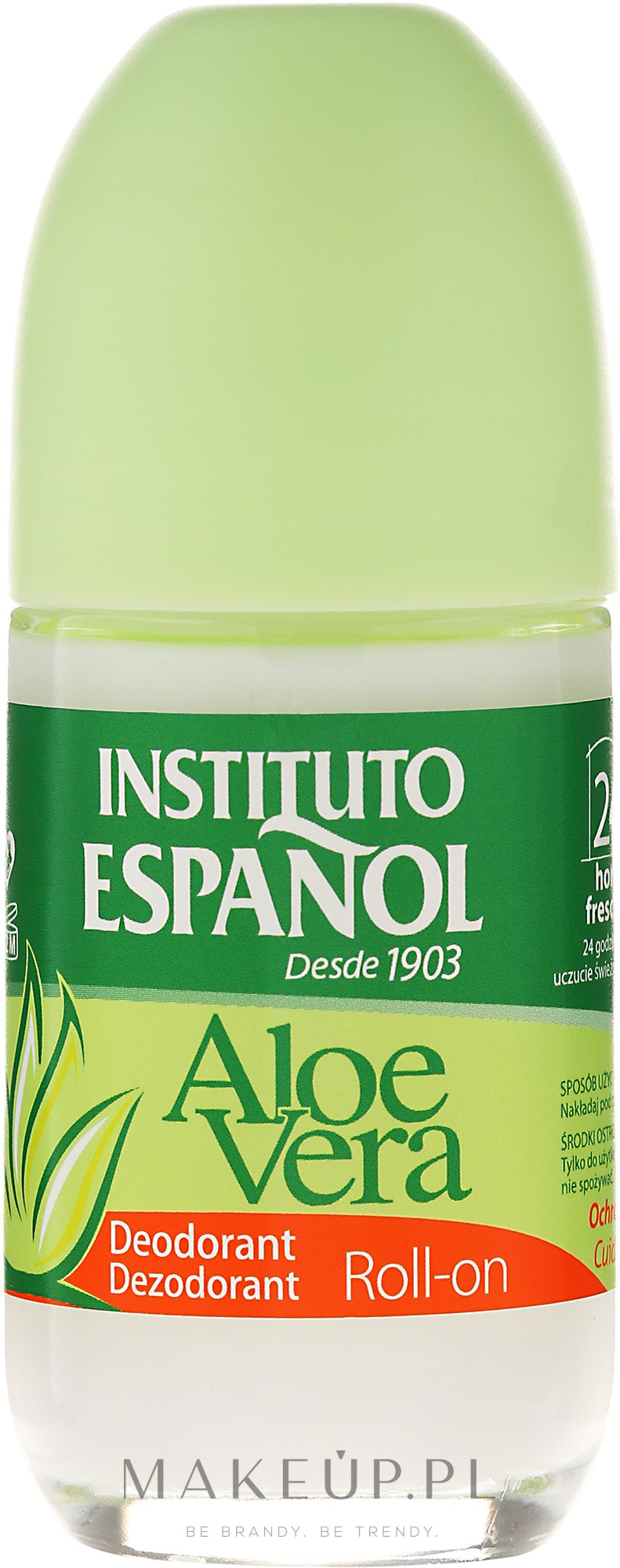 Aloesowy dezodorant w kulce - Instituto Espanol Aloe Vera Roll-on Deodorant — Zdjęcie 75 ml