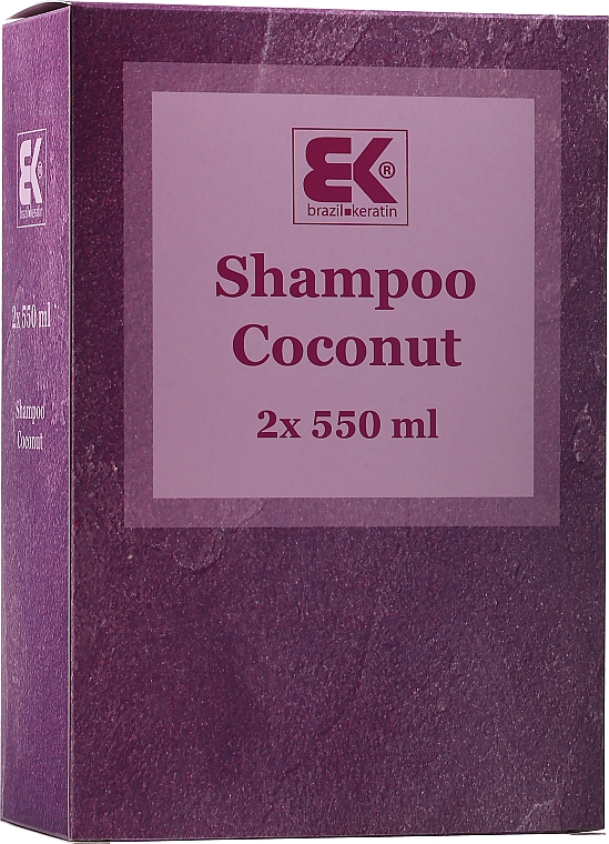Zestaw - Brazil Keratin Intensive Coconut Shampoo Set (h/shampoo/550mlx2) — Zdjęcie N1