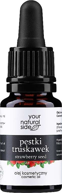 100% naturalny olej z pestek truskawek - Your Natural Side 