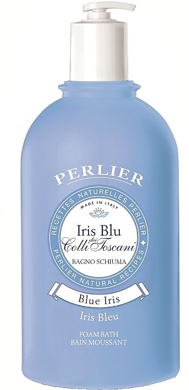 Pianka do kąpieli Irys - Perlier Blue Iris Bath Foam — Zdjęcie N1