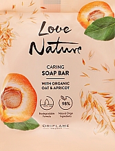 Mydło w kostce Owies i morela - Oriflame Love Nature Soap — Zdjęcie N1