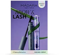 Zestaw - Madara Brow & Lash Duo Set (mascara/6ml + serum/4.25ml) — Zdjęcie N1