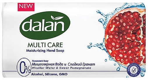 Mydło toaletowe Woda micelarna i słodki granat - Dalan Multi Care Micellar Water & Sweet Pomegranat — Zdjęcie N1