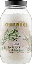 Sól do kąpieli Witalna energia - O'Herbal Aroma Inspiration Bath Salt — Zdjęcie N1