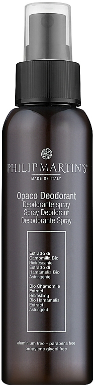 Philip Martin's Opaco - Dezodorant w sprayu dla mężczyzn — Zdjęcie N1