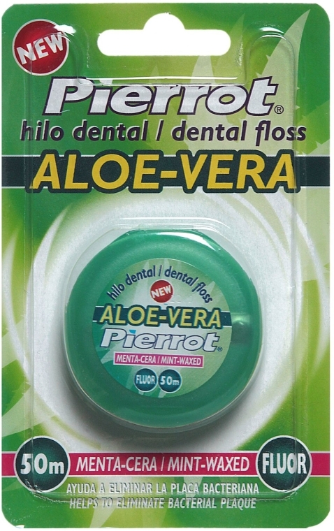 Nić dentystyczna Aloes - Pierrot Dental Floss Aloe Vera
