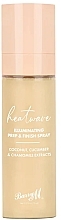 Rozświetlający spray do twarzy - Barry M Heatwave Illuminating Prep & Finish Spray — Zdjęcie N1