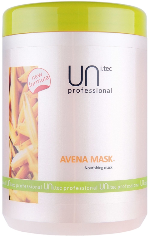 Odżywcza maska do włosów - UNi.tec Professional Avena Mask — Zdjęcie N1