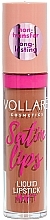 Matowa płynna szminka do ust - Vollare Cosmetics Satin Lips Matt Liquid Lipstick — Zdjęcie N1