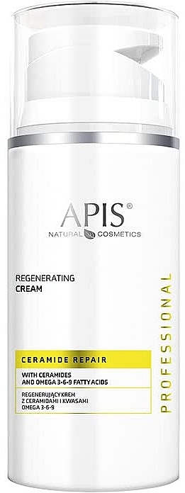 Krem regenerujący z ceramidami i kwasami tłuszczowymi Omega 3-6-9 - APIS Professional Ceramide Repair Regenerating Cream — Zdjęcie N1