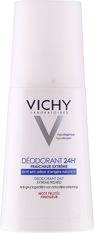 Zestaw - Vichy Deodorant Ultra Frais 24h Parfum Fruite Spray (deo/100ml + deo/100ml) — Zdjęcie N1