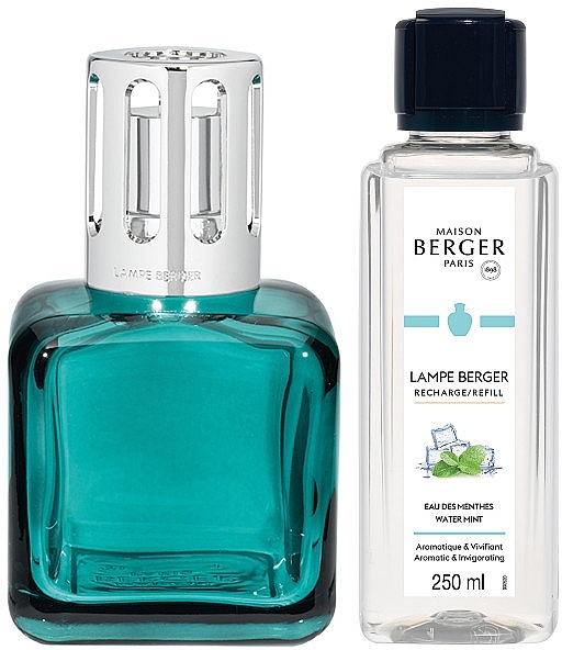 Maison Berger Water Mint - Zestaw (refill/250ml+lampe/1pcs) — Zdjęcie N1