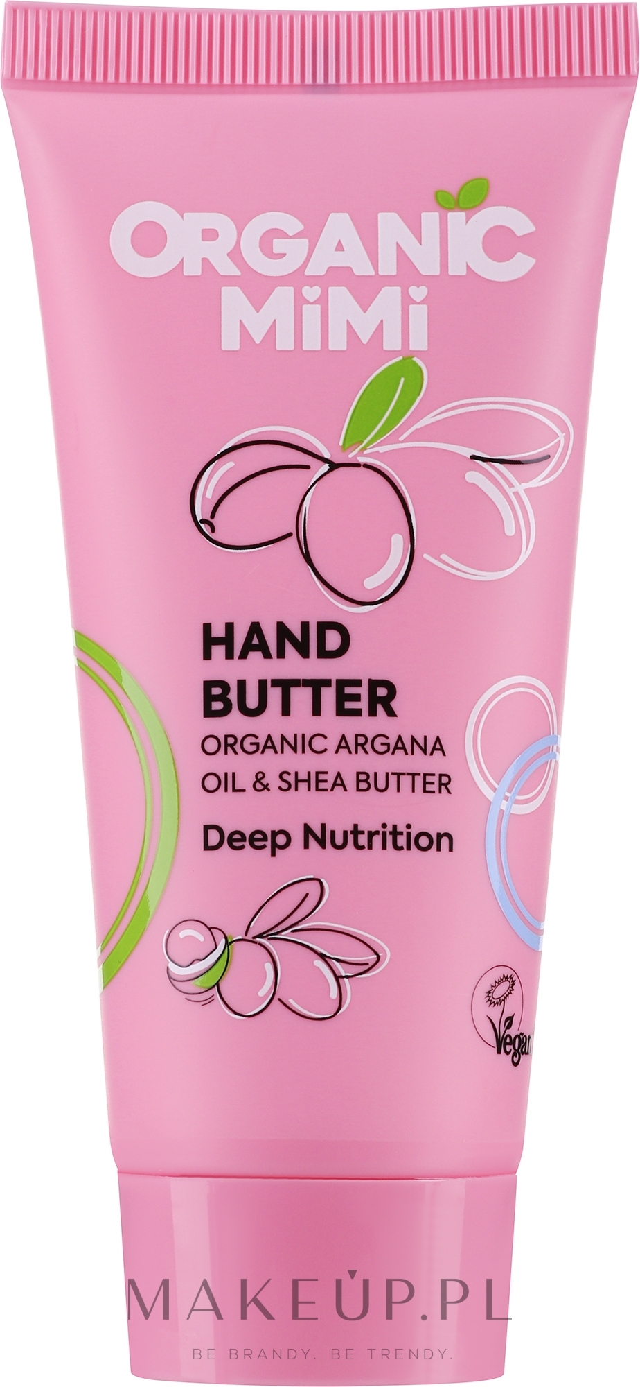 Głęboko nawilżający olejek do rąk Argan & Shea - Organic Mimi Hand Butter Deep Nutrition Argana & Shea — Zdjęcie 50 ml