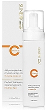 Oczyszczająca enzymatyczna pianka do twarzy - Sunew Med+ Perfect Whitening Cleansing Foam — Zdjęcie N1