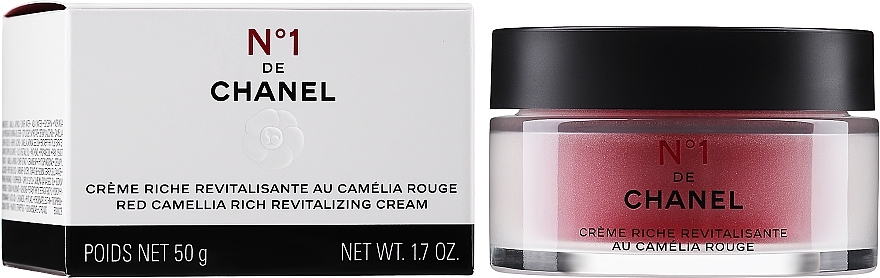 Rewitalizujący krem do twarzy - Chanel N1 De Chanel Red Camellia Rich Revitalizing Cream — Zdjęcie N2
