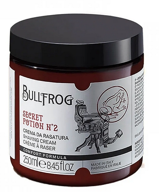 Krem do golenia - Bullfrog Secret Potion №2 Shaving Cream — Zdjęcie N1