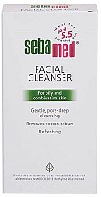 Żel myjący do skóry tłustej i mieszanej - Sebamed Facial Cleanser For Oily And Combination Skin — Zdjęcie N2